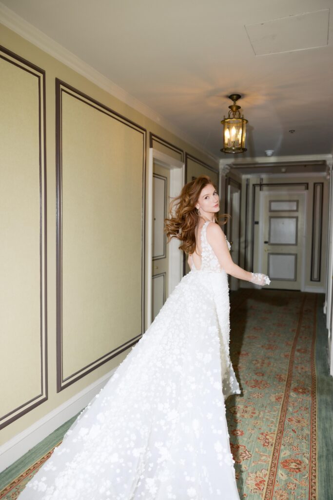 Central Park Hotel Wedding Bride