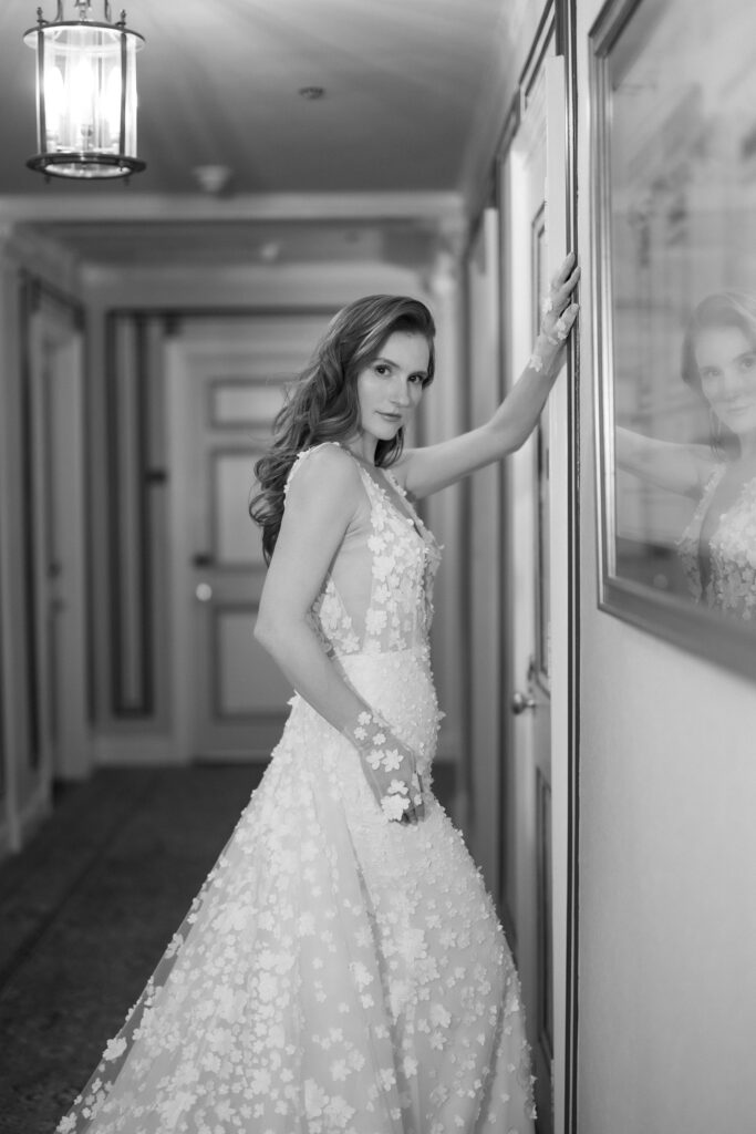 Central Park Hotel Wedding Bride