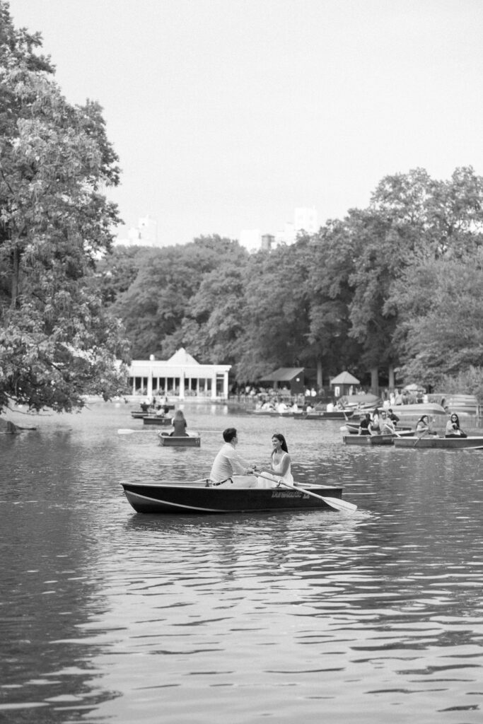 Central Park Boat House Wedding Venue and Engagement